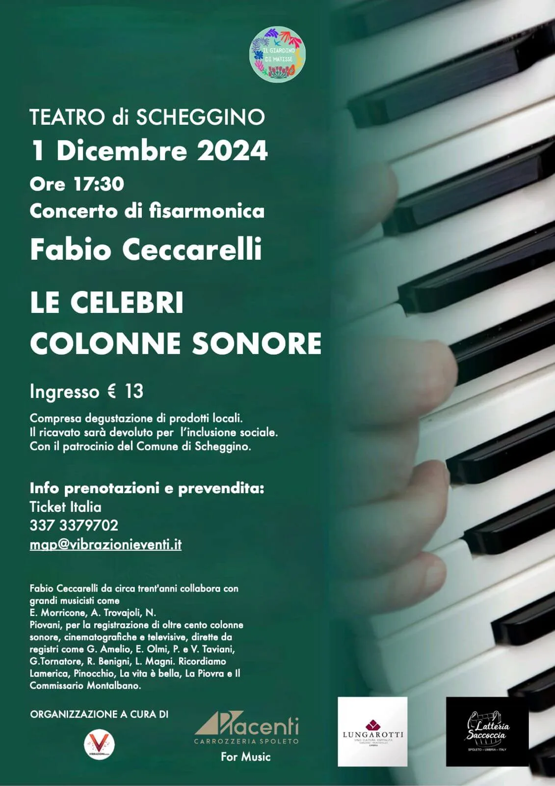 Le celebri colonne sonore Fabio Ceccarelli
