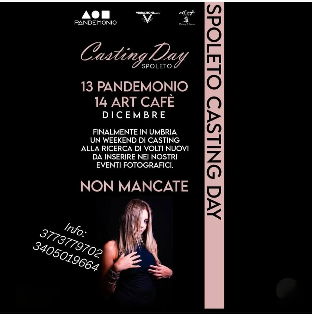 Casting fotografico Spoleto